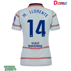 Atletico Madrid Marcos Llorente #14 Replika Tredjetrøje Dame 2026-27 Kortærmet